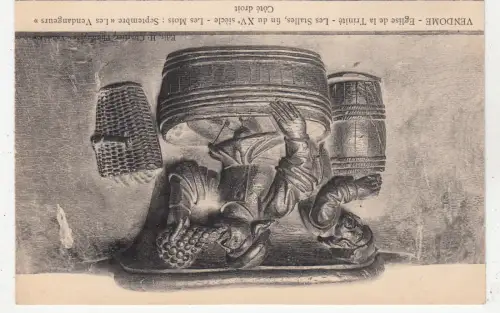 BF16111 vendome eglise de la trinite les tales france front/back image