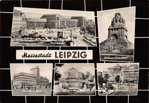 BG16086 MESSESTADT LEIPZIG MULTI VIEWS GERMANY CPSM 14,5x9cm