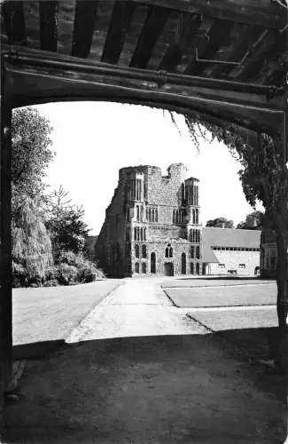 uk17663 norman tower malling abbey real photo uk
