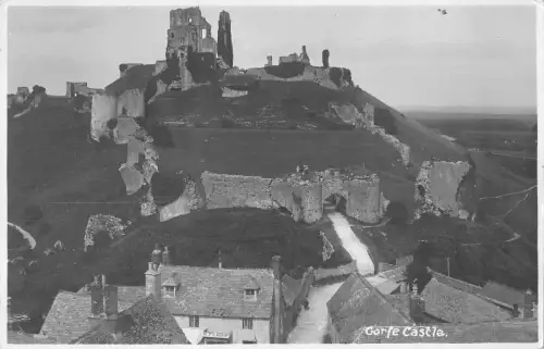 uk26620 corfe castle echtfoto uk