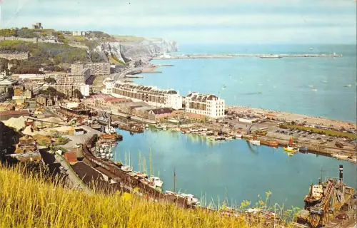 uk1886 the seatfront dover kent real photo uk