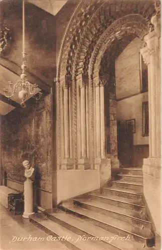 BR81172 durham castle norman arch uk