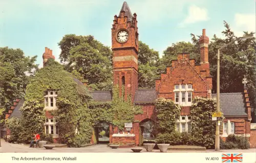 uk7352 Arboretum Eingang Walsall uk