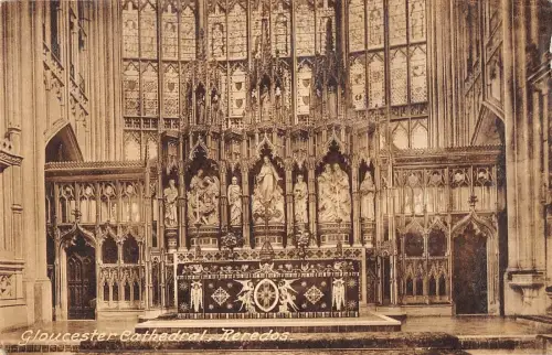 BR87726 gloucester cathedral reredos uk