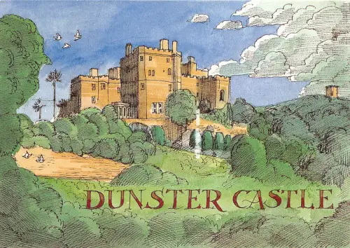 uk43788 dunster castle uk