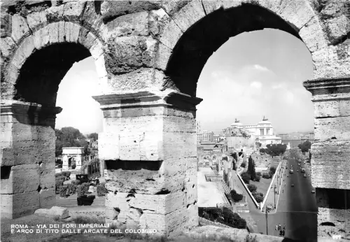 BG30995 roma via dei fori imperiali italy CPSM 14,5x10cm