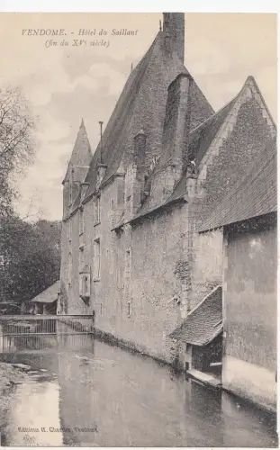 BF16947 hotel du saillant vendome france front/back image