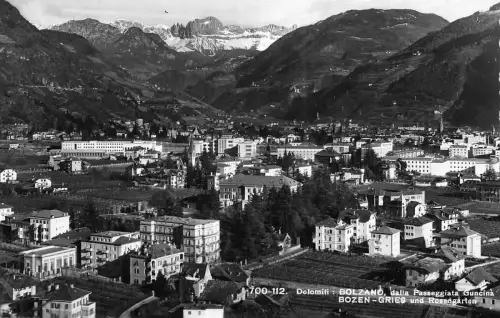 BG30154 Bozen Bozen Gries und Rosengarten Italien CPSM 14x9cm