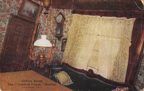 uk25120 Wohnzimmer Croocked House Himley Echtfoto UK