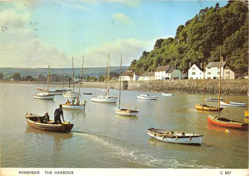 uk47922 minehead the harbour uk