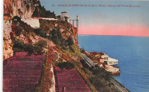 BR37102 Grimaldi Ventimiglia Balzi Rossi italy