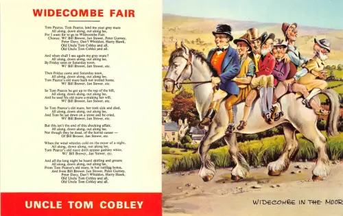 uk51604 widecombe fair uk onkel tom cobley song
