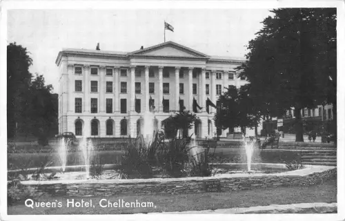uk22026 queens hotel cheltenham real photo uk