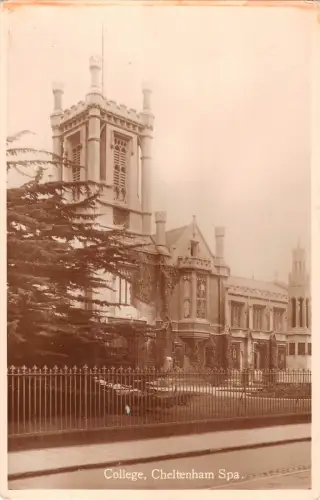 uk19519 college cheltenham real photo uk
