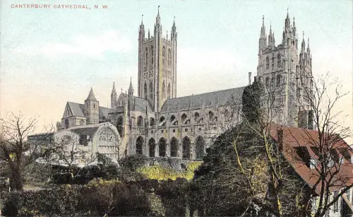 uk22184 canterbury cathedral NW uk