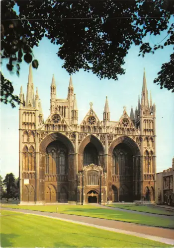 uk48707 west front peterborough cathedral uk