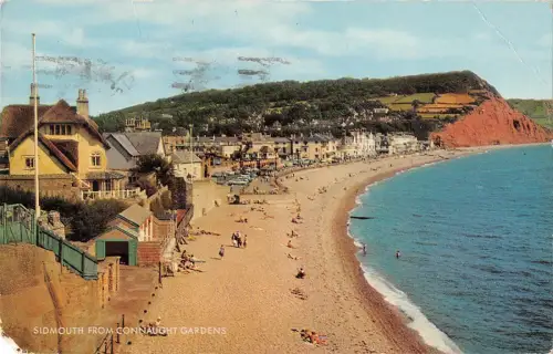uk6468 sidmouth from connaught gardens uk