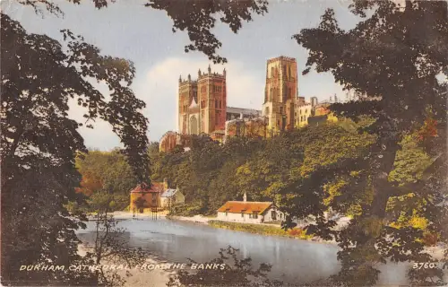 uk27273 durham cathedral from the banks uk