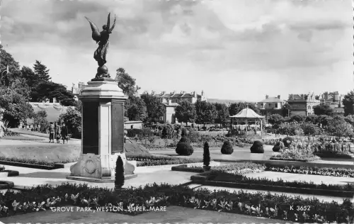 uk968 grove park weston super mare real photo uk