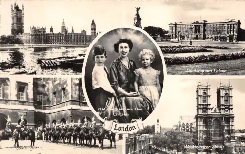 Lot375 UK Royal Family Queen Elizabeth Charles King Echtfoto