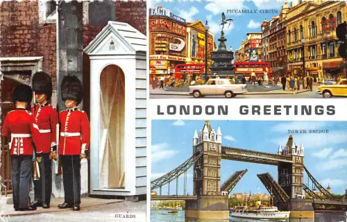 US53 UK Echtfoto England London Multi View 1963