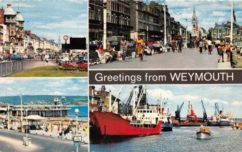 US55 UK England Weymouth Multi View Ship