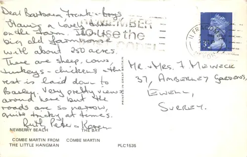 US56 UK England Combe Martin Multi View
