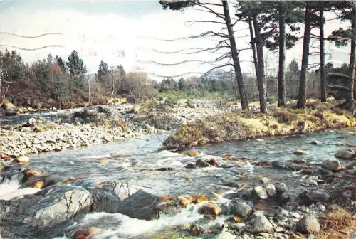 B87069 auf der großen Ghru Colyumbrücke Aviemore Schottland