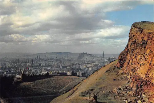 BT17989 edinburgh a general view from salisbury crags scotland