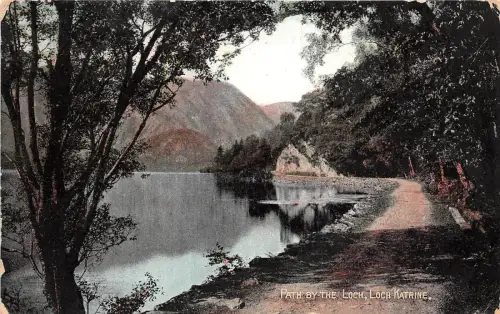 B4192 Uk Path by the Loch Loch Katrine Front/Back Scan
