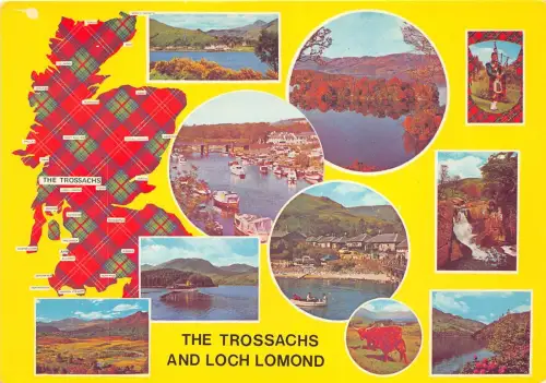 BR2103 The Trossachs and Loch Lomond scotland