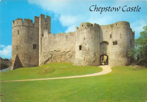B87013 Marderturm und Torhaus Chepstow Burg Wales