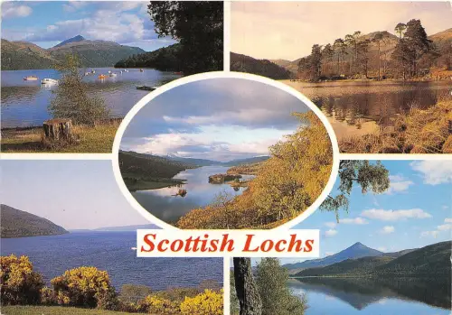 BT18345 loch lomond loch ness loch tummel scottish lochs scotland