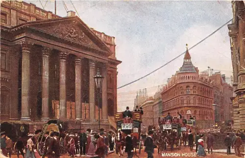 BR60698 Herrenhaus Doppeldecker Wagen London UK