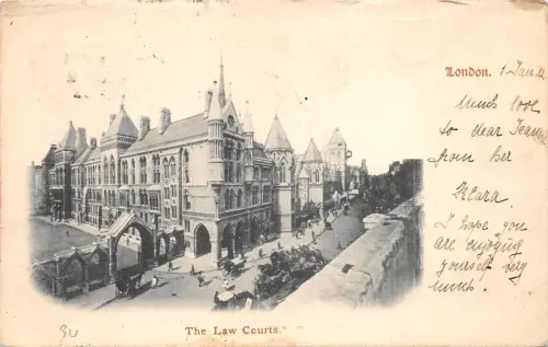 BR65537 the law courts london uk