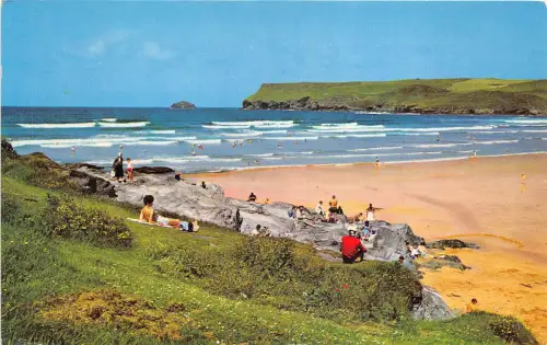 US61 Uk England Polzeath Sands Pentire Point and Newland