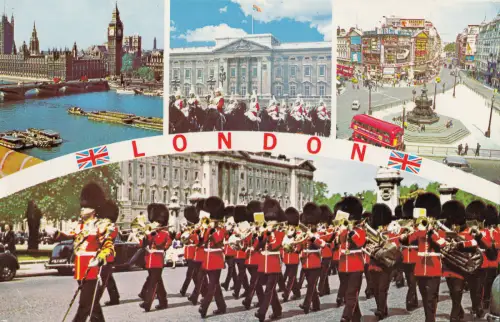 BF25075 Multi Views Military London United Kingdom Front/Back Bild