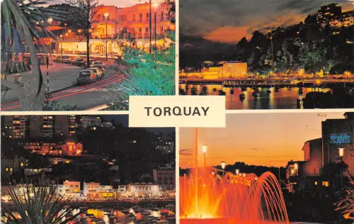US68 UK England Devon Torquay Multi View Fountain