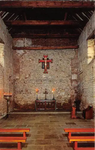 US72 UK England Chapel of St. Peter ad murum Bradwell Juxta Mare