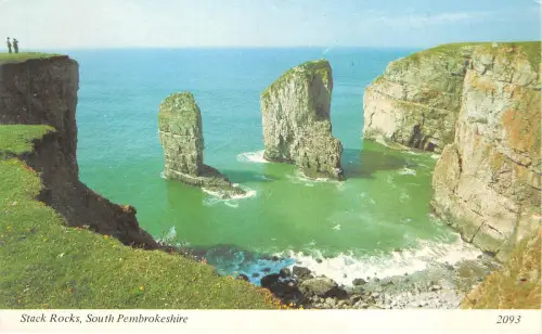 US75 UK England Pembrokeshire Stack Rocks