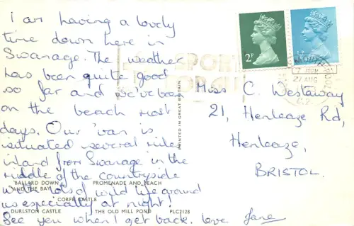 US76 UK England Swanage Multi View