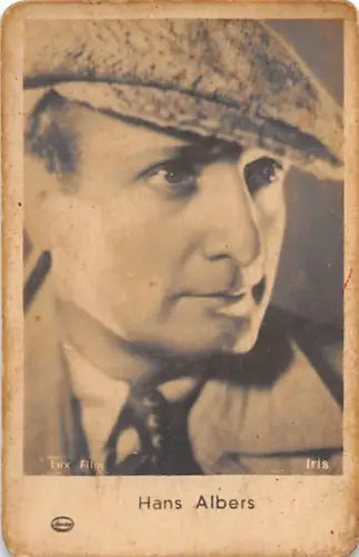 B49375 Hans Albers 5x7cm Schauspieler Schauspieler Postkarte