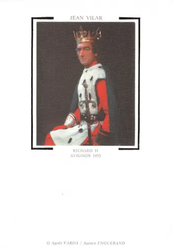 BR30598 Jean Vilar Richard Avignon Schauspieler Schauspieler