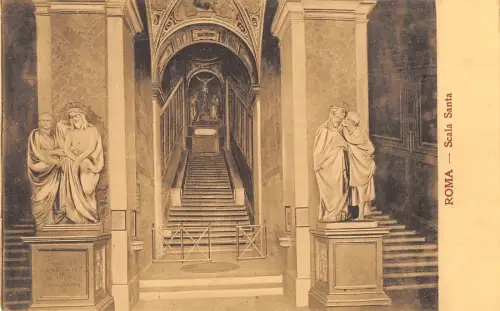 BR93269 roma scala santa italien Postkarte