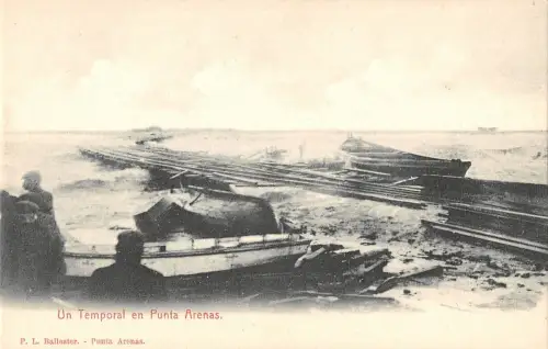 BR94954 un temporal en punta arenas chile A storm