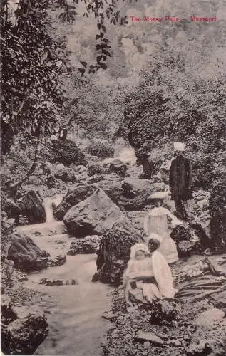 US34 Postkarte Indien Moosy Falls Musseort Dehradun Indien