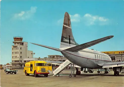 US28 Kanal Belgien Luchthaven Oostende Middelkerke Flugzeug Flughafen Shell Gas