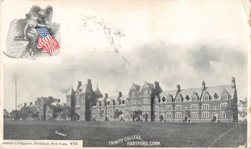 US3619 Trinity College Hartford, Conn Wappen