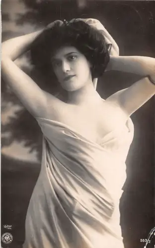 US2503 Beautiful Lady Budoir Woman Risque Fancy Fashion Beauty Model