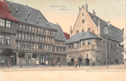 BG19244 halberstadt rathaus germany